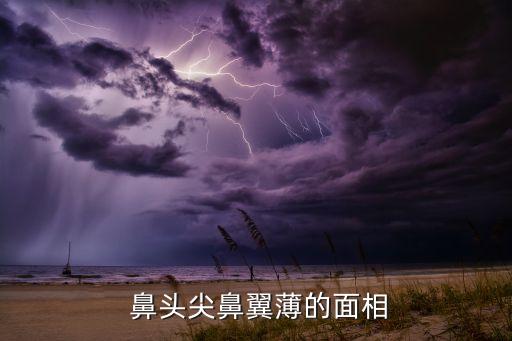 鼻头尖鼻翼薄的面相