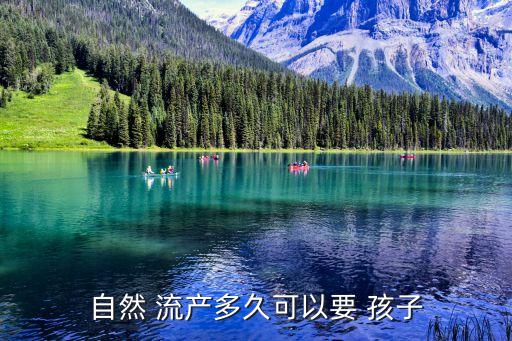 自然 流产多久可以要 孩子